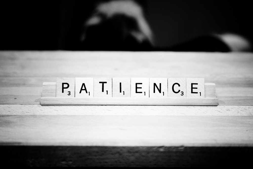 Growing in Patience …