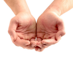 open hands