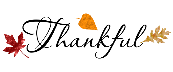 Those Thankful Moments …