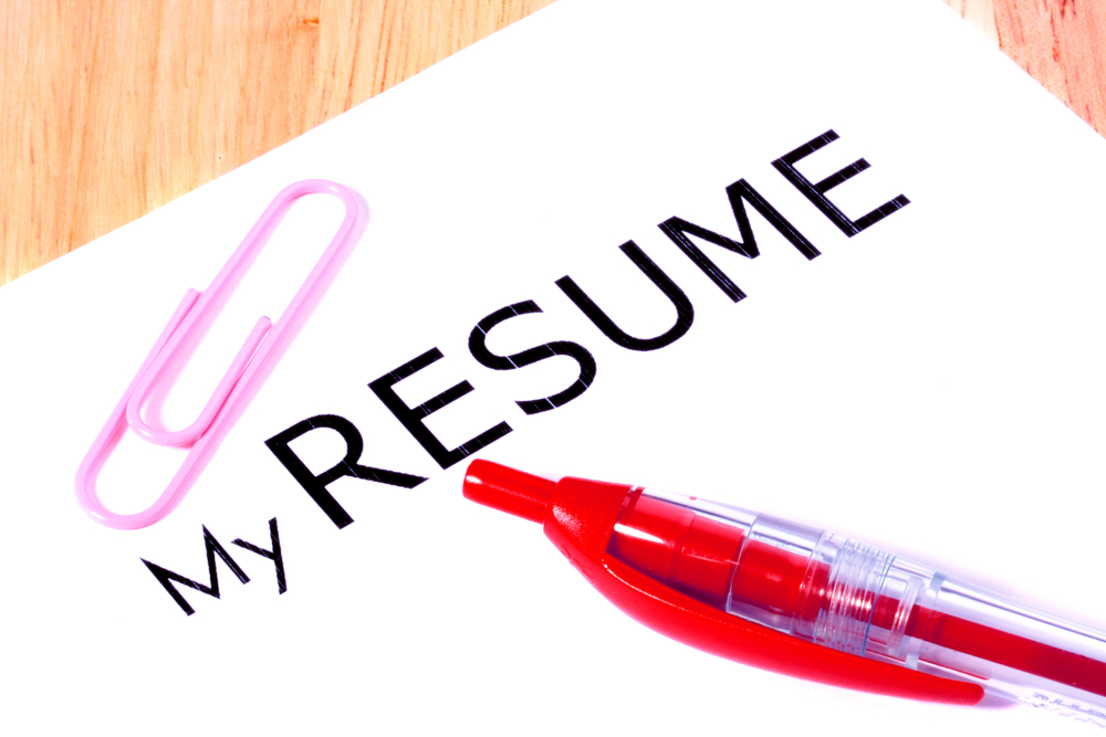 A Resume To Live For …