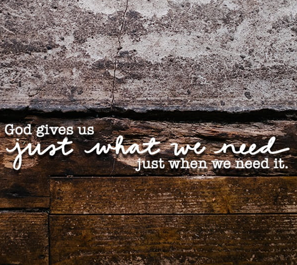 Some Much Needed Encouragement