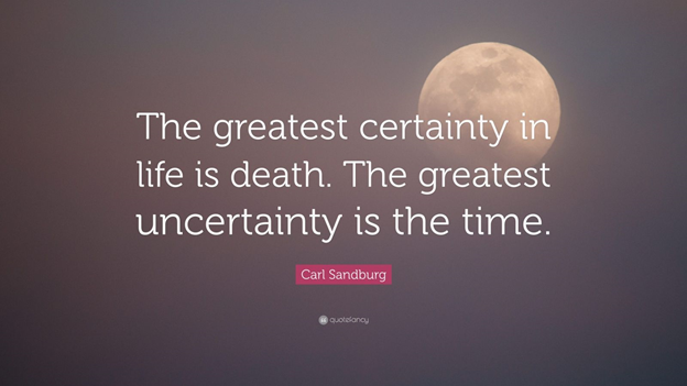 We Can Know With Certainty …