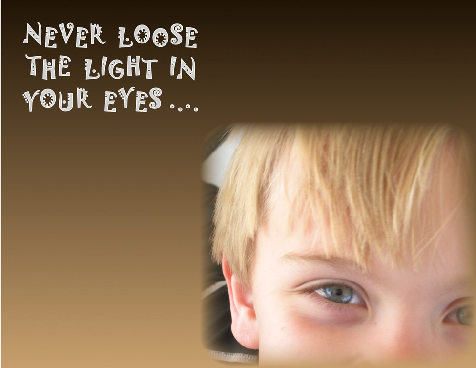 When The Light Is Fading From Their Eyes …